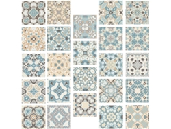 24 Pegatinas Pared Pvc Azulejos Decorativas Resistentes Desgaste Decoración Dormitorios Cocinas Fáciles