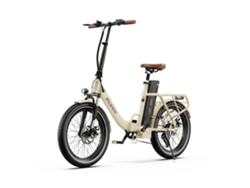 Bicicleta Eléctrica Onesport Ot16 Con Neumáticos De 20 Pulgadas, Motor De 250 W Y Batería De 48 V Y 17 Ah