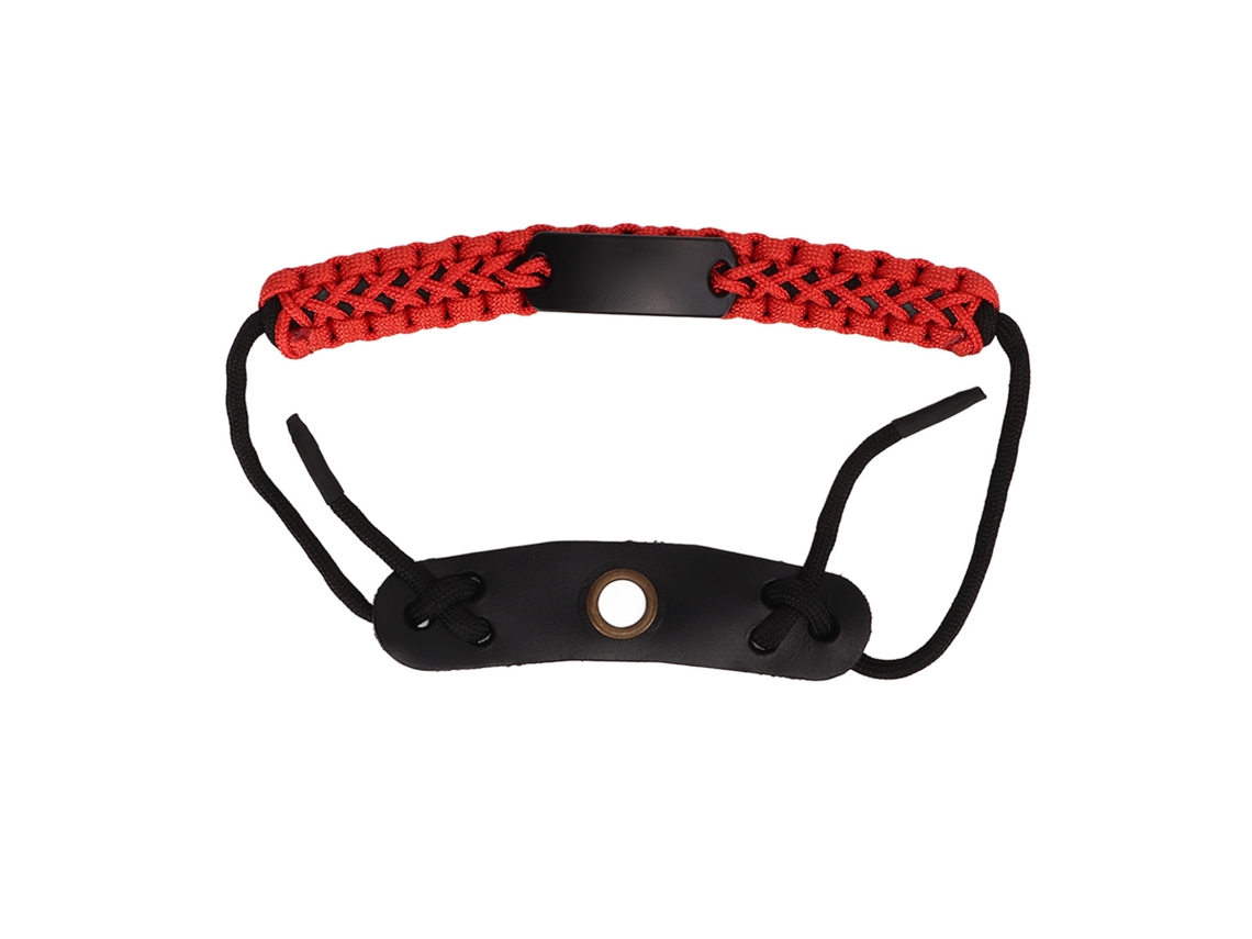 2026-sling Para Muñeca De Arco Nylon Ajustable Para Caza Y Tiro Con Arcos Flechas Rojo