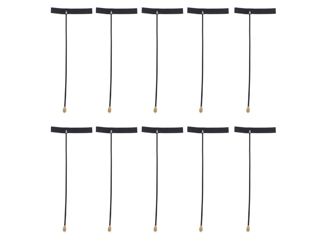 Kit De 10 Antenas Fpc De Doble Frecuencia 2.4g/5.8g Con Conector Ipex Integrado Nz2.4g/5.8gfpc005