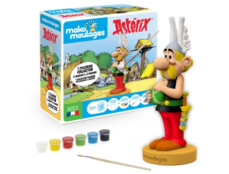 Juego Criativo MAKO CRÉATIONS Caja Molde Coleccionista Astérix (Edad Mínima Recomendada: 4 años)