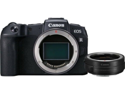 Cámara Mirrorless CANON EOS RP + Adaptador EF-EOS R (26.2 MP - Sensor: Full-Frame - ISO: 100 - 102400)
