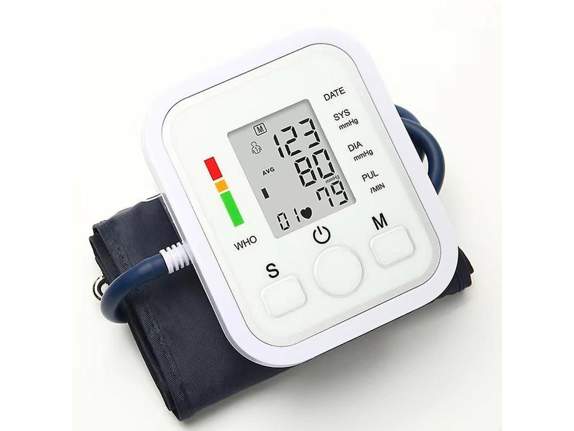 Monitor Automático De Presión Arterial Con Brazalete Grande Para Medir La Frecuencia Cardíaca Isw