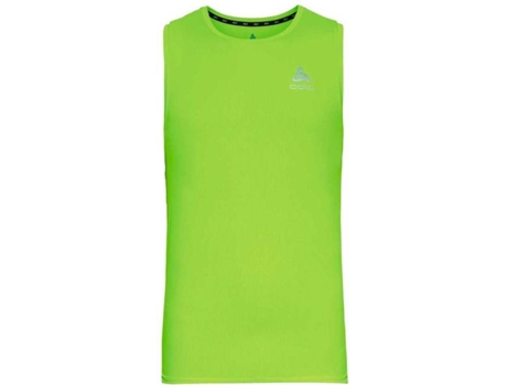 Camiseta de Hombre para Running ODLO Zeroweight Chill Tech Verde (L)