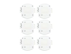 2026-6 Unidades Panel Cob Integrado Rgb 20w De Alta Brillo Para Plantas Escenario Panneles Exposiciones