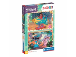 Puzzle Clementoni 2x60 Pecas Disney Stitch 24822