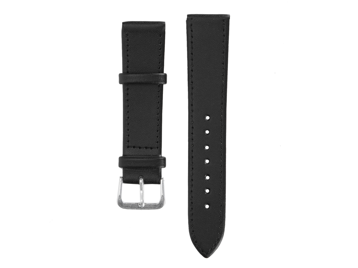 Correa de reloj de piel sintética con hebilla universal de 20 mm