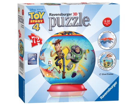 Disney Toy Story 4 Puzle 3D 72 Piezas