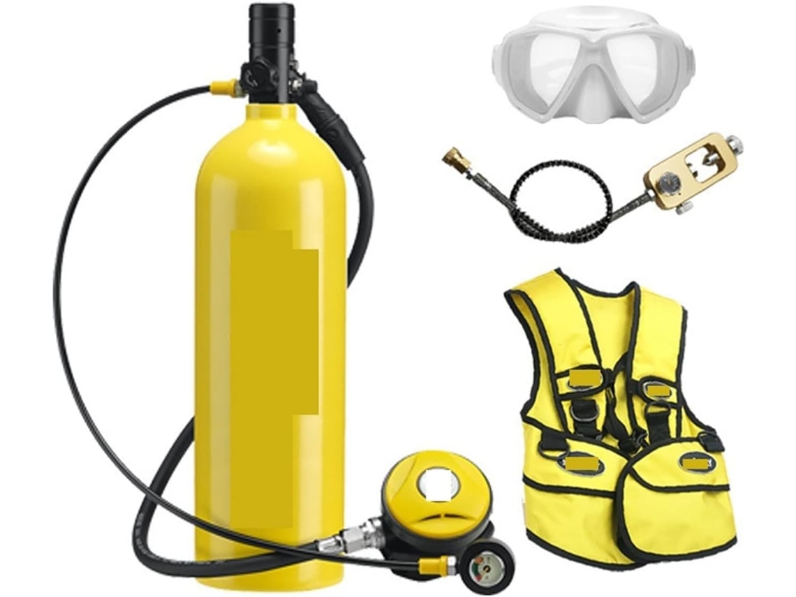 Mini Cilindro De Buceo, Respirador Para Buceo Al Aire Libre De 2 Litros, Oxígeno Para Adultos Para Natación