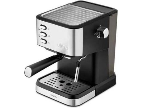 Cafetera Expresso UFESA Calabria (20 Bar - Negro)