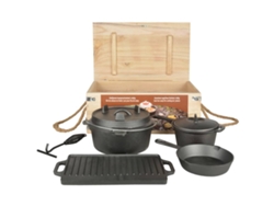 Conjunto 7 Horno holandés ESSCHERT DESIGN Negro Hierro