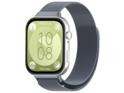 Pulseira Milano Cinza, Compatível Apenas Com As Pulseiras Do Huawei Watch Fit 3/4 Pro.