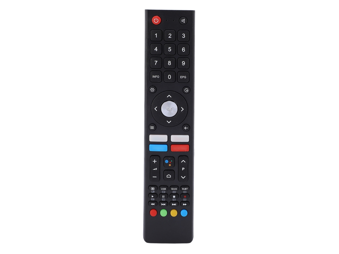 Mando A Distancia De Repuesto Para Televisores Inteligentes Chiq L32h7n, L32h7s, L32k5, L40k5, U43h7an Y U43h7l Con Botones De Fácil Acceso.