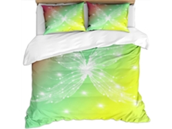 Funda Nórdica Juego Ropa Cama Microfibra Estampado Almohada Funda 140x200cm 65x65cm 140 X 200 Cm 65