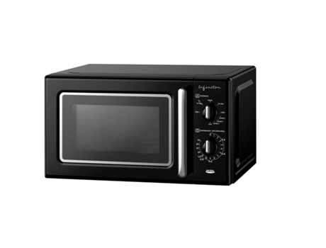 Microondas con Grill INFINITON Mw-Rt20B Gama Vintage 700W 20L Negro