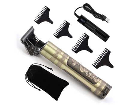 Recortador de Barba SLOWMOOSE Recargable Inalambrica para Hombre con Caja