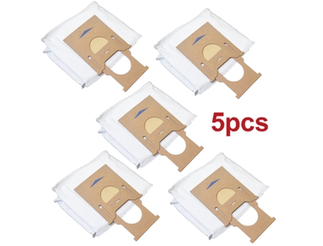 Paquete de 5 bolsas de polvo para Ecovacs T8/T8Aivi/Dx93 piezas de aspiradora repuestos de aspiradora accesorios bolsas de vacío para el hogar