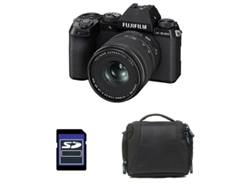 Fujifilm X-S20 Negra + Objetivo 16-50mm + Bolsa + Tarjeta SD de 8GB