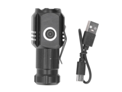 2026-linterna Led Mini Recargable Usb 5 Modos Super Brillante Portátil Para Hogar Y Exterior