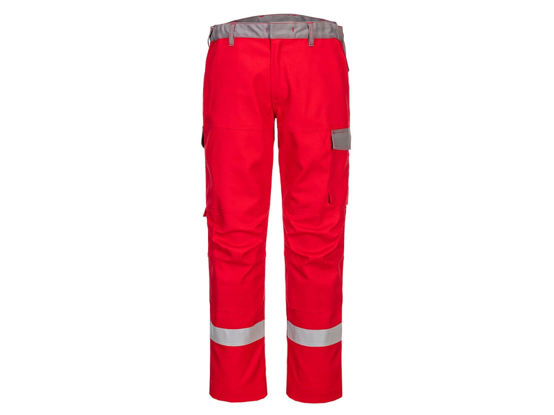 Pantalón Bicolor Bizflame Ultra - Comodidad Y Durabilidad Rojo / 34