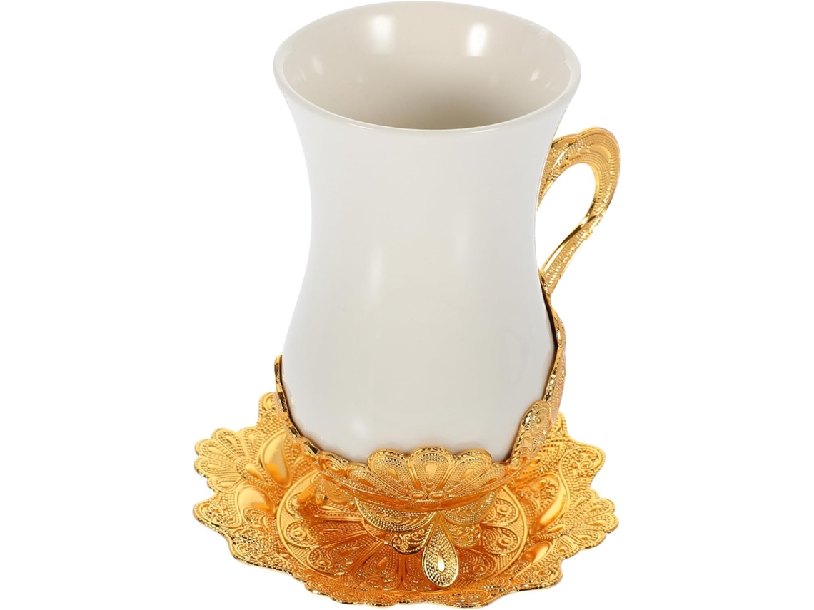 Taza Y Platillo De Cerámica De Estilo Europeo, Taza De Café Para Beber.