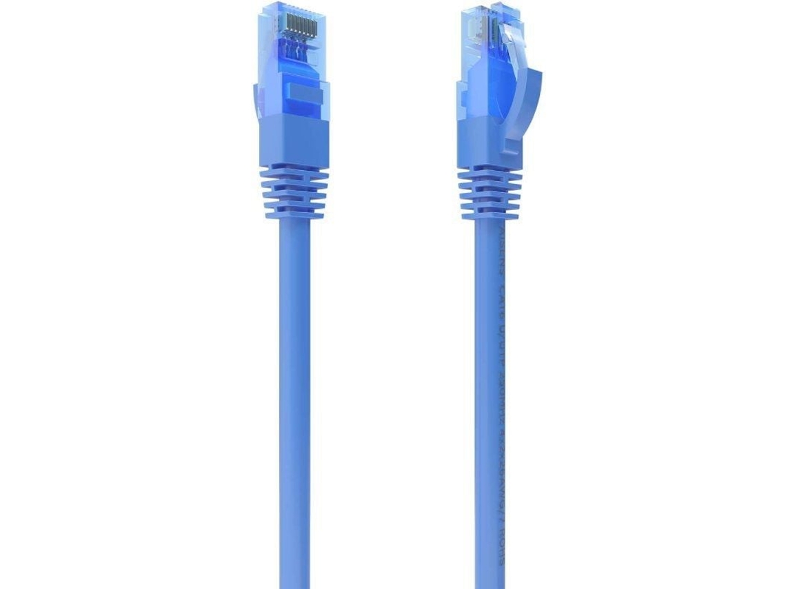 Cable de Red Rj45 Awg26 Cca Utp AISENS A135-0799 Cat.6/ 1M/ Azul