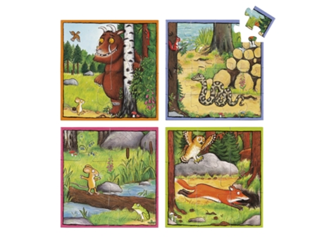 Puzzle Gruffalo 19021 rompecabezas 4 pieza(s) Otro