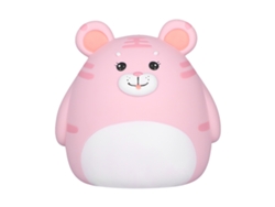 Cerdito rosa de gran capacidad con forma de cerdito anticaída, regalo ideal para niños.
