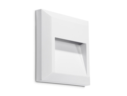 Aplique de Pared LEDS·C4 Kossel Indirect Square (Blanco - LED - 1.5W)