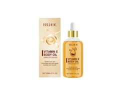 Aceite corporal con vitamina E para la hidratación de la piel.