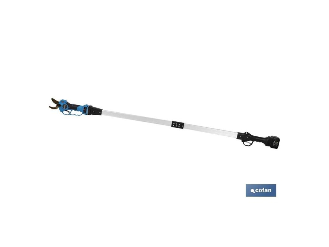 Conjunto Tijeras De Podar A Batería Pértiga Extensible 130 Cm