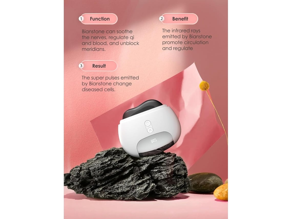 Herramienta Facial Gua Sha, herramienta para esculpir el rostro, herramienta eléctrica para masaje Facial con vibración de calor, 5 modelos, dispositivo YEMAESRE