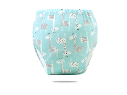 Pañales lavables para bebé, calzoncillos de entrenamiento, talla 100, Jirafa Siurn (aptos para gatos de 16 a 26 años)