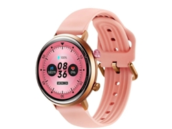 Reloj inteligente para mujer con pantalla AMOLED de 1,32 pulgadas, resistente al agua, más de 100 modos deportivos, podómetro, monitor de frecuencia cardíaca y monitor de actividad física. Yizhood