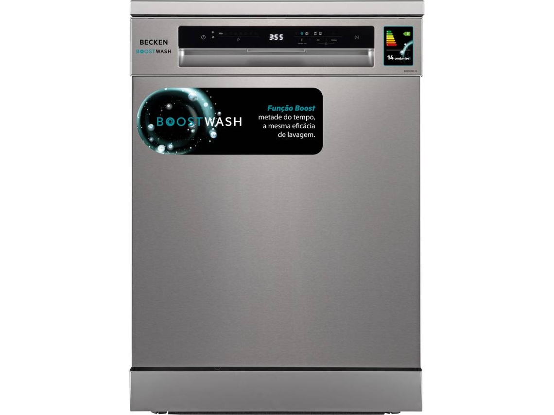 Lavavajillas BECKEN Boostwash BDW9996 (14 Cubiertos - 60 cm - Inox)