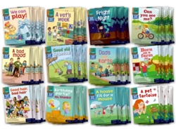 Libro Read Write Inc. Phonics Book Bag Books Orange Set 4 Pack of 120 de Adrian Bradbury (Inglés)