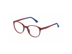 Montura De Gafas Unisex Police Vk118-4707fu (rojo - Inyectado - 130 Mm - Ø 47 Mm)