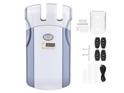 Cerradura inteligente invisible antirrobo de aleación de zinc Wafu 019 con control remoto para seguridad del hogar Tuya