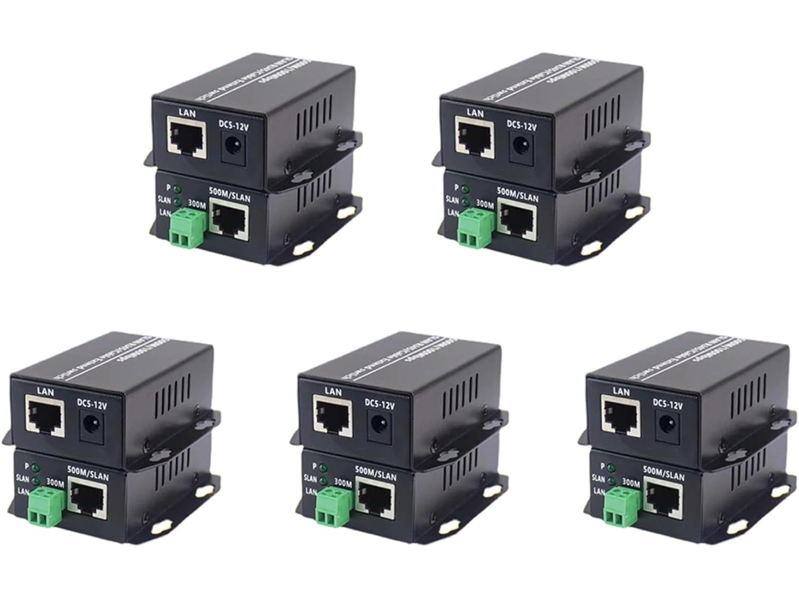 Convertidor De Ethernet A Par Trenzado 10x - Extensor De Línea Telefónica