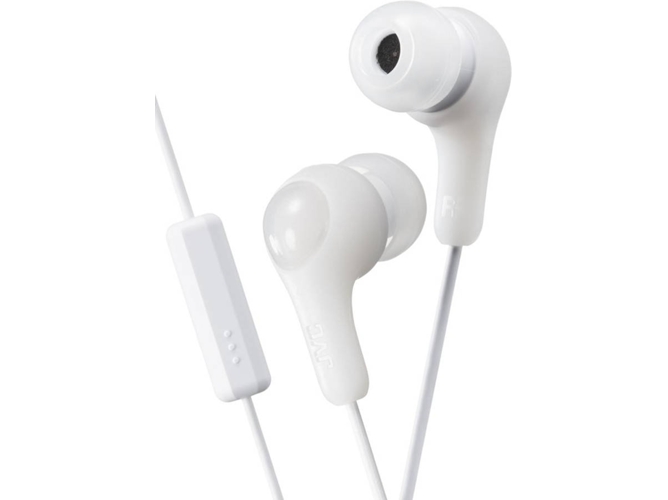Auriculares JVC HA-FX7M-W-E (In Ear - Micrófono - Blanco)