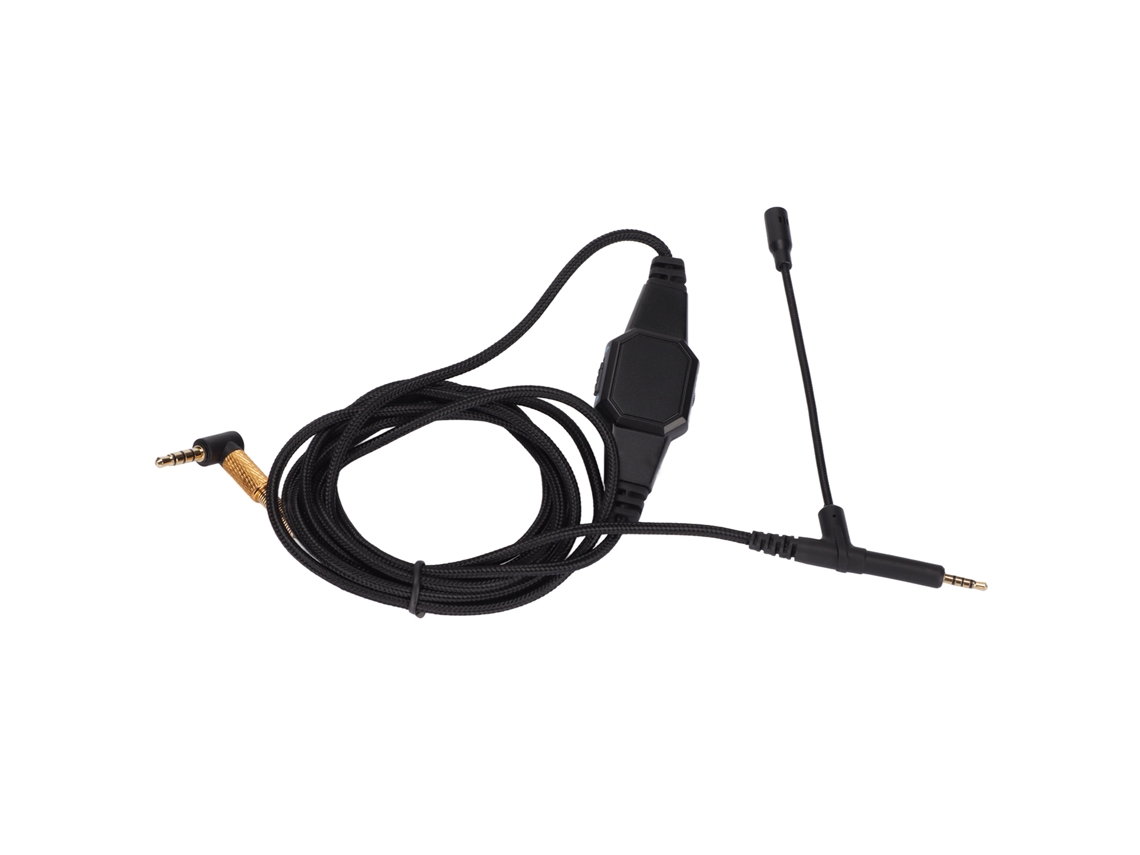 Cable De Repuesto Para Auriculares De 3,5 Mm A 2,5 Mm Con Micrófono Para Akg K490 Nc K545 Y45bt Y50 Y40