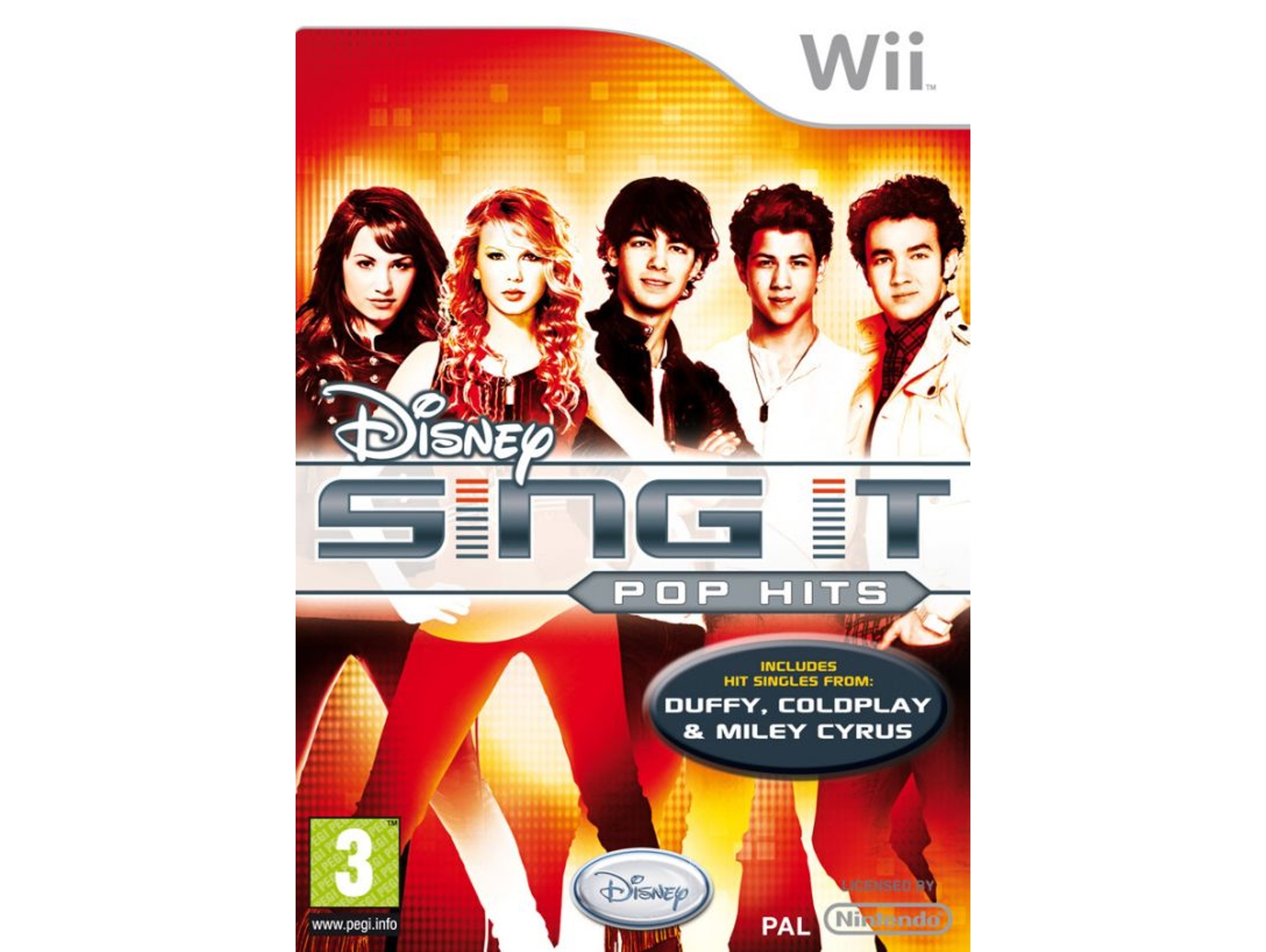 Juego Wii Disney Sing It (Pop Hits)