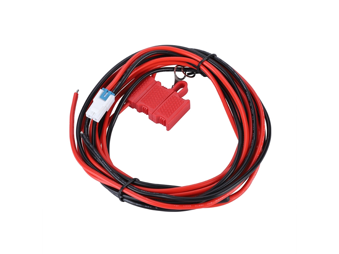Cable de alimentación para radio walkie-talkie de 12 V CC con fusible para Hyt MD780 MD650