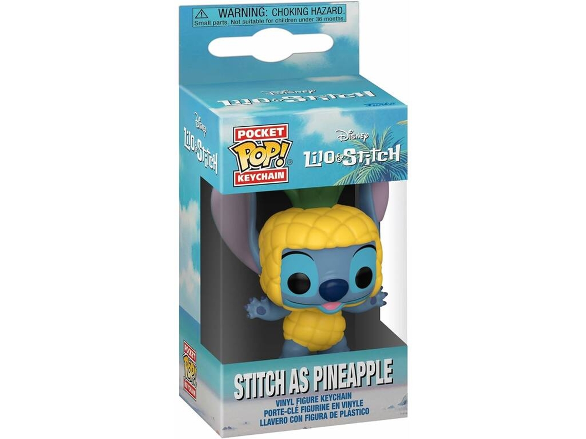 Llavero FUNKO Pop! Keychain: Disney - Stitch as Pineapple (Posible Chase)