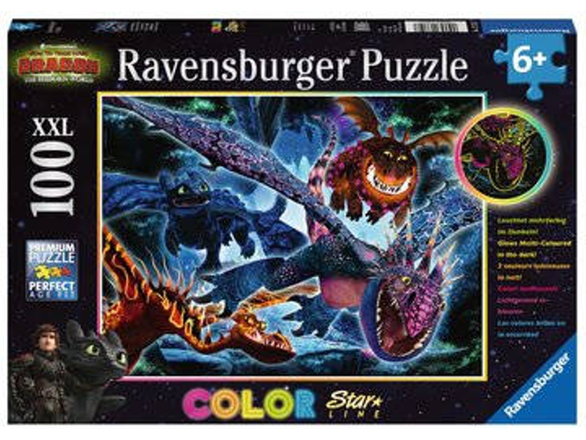 Puzzle RAVENSBURGUER 100 Pieza (100 Piezas)