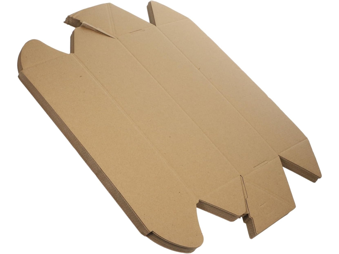 Tubos Triangulares Para Pósteres, Caja De Envío Portátil, Paquete De 10 Tubos De Papel Kraft Para Transporte.
