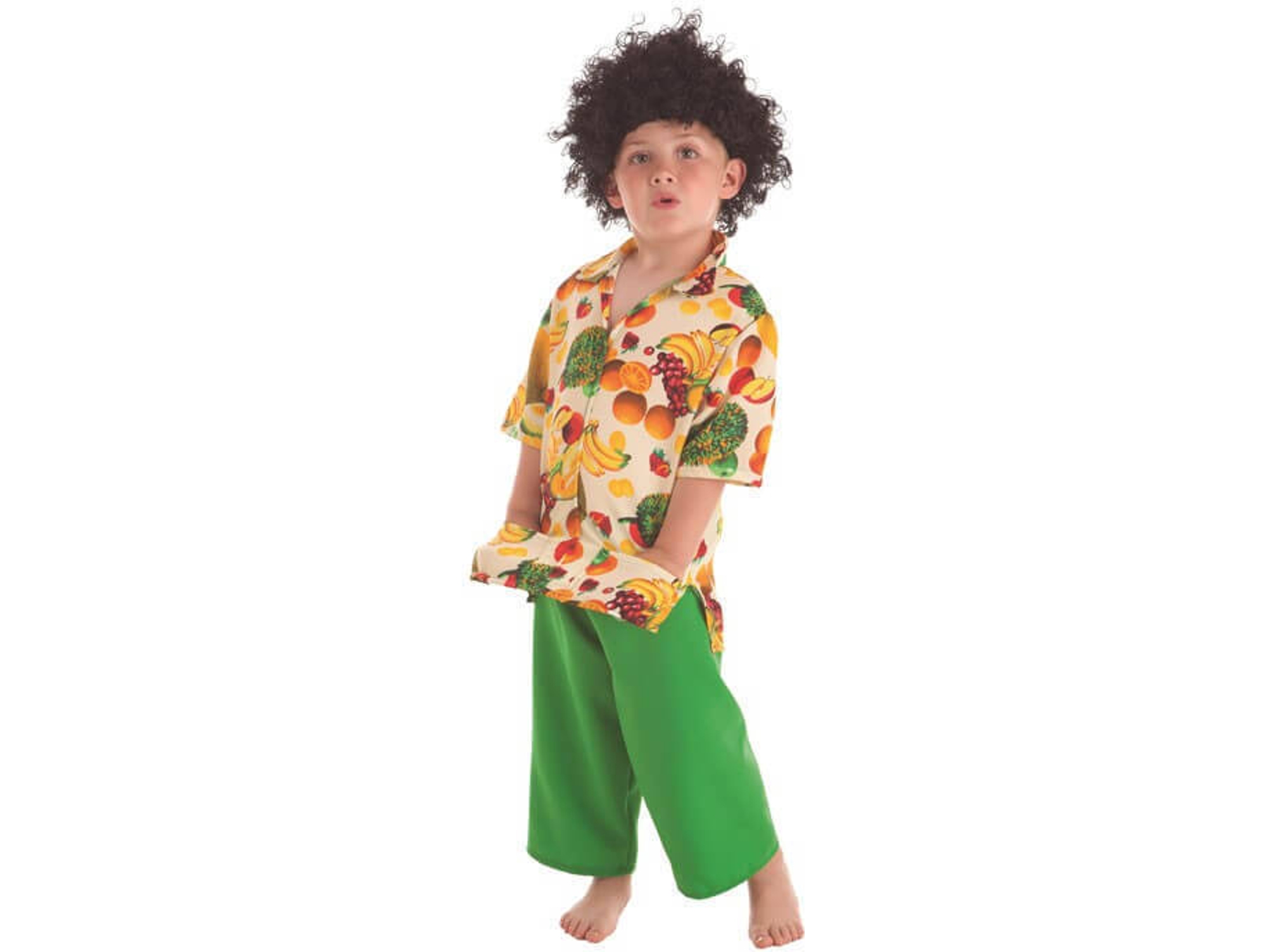 Disfraz de Niño DISFRAZZES Cubano Con Frutas (Talla: 3 a 5 años)