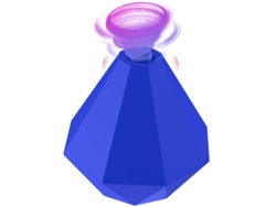 Vibrador De Masaje De Succin De Diamante Para Mujer (azul)