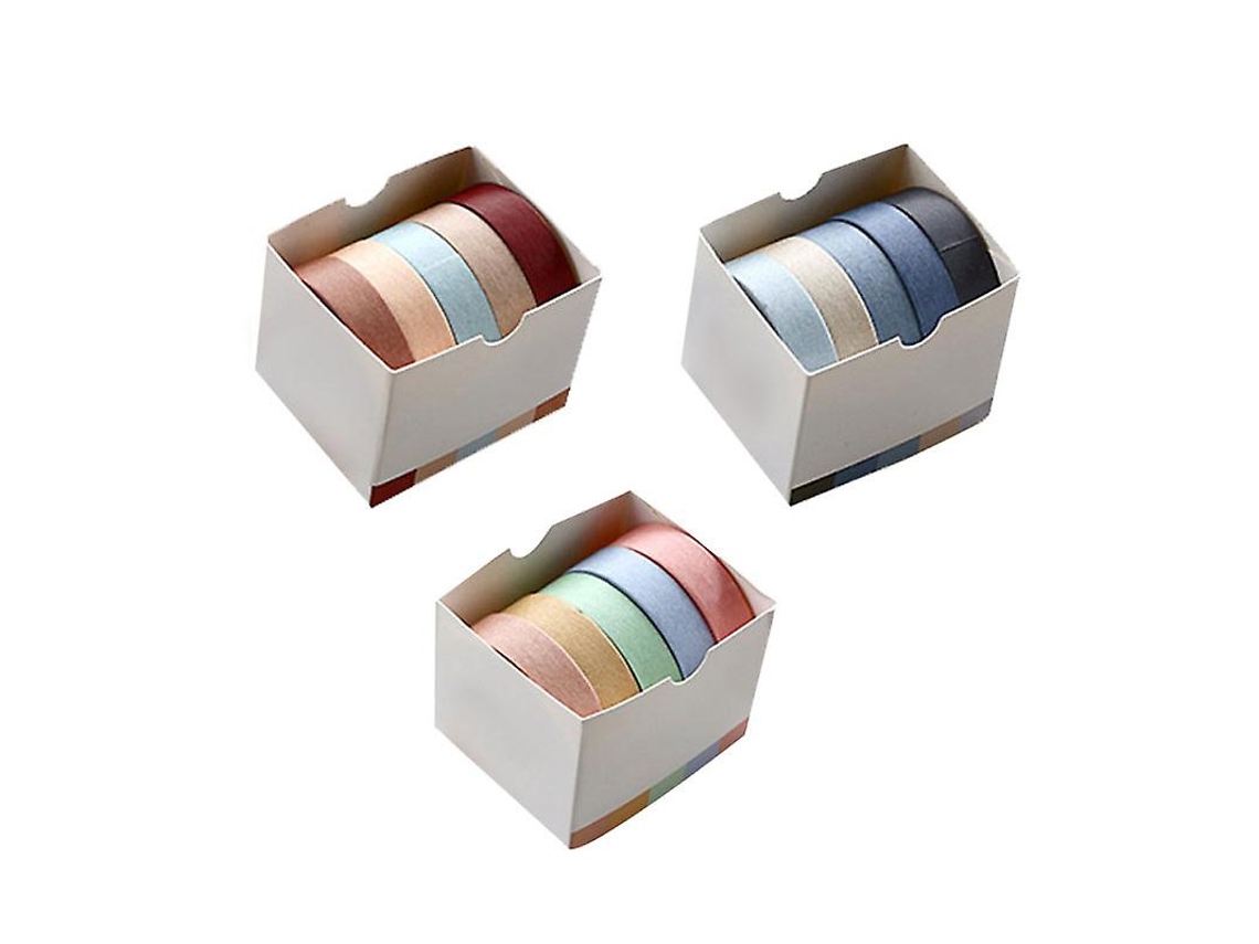 15 rollos de cintas de papel, pegatinas de cintas Washi de moda portátiles duraderas para manualidades Diy ALLINLESS