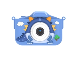 Cámara azul Bestvite Mini HD para niños con cámara dual para tomar fotos y grabar videos
